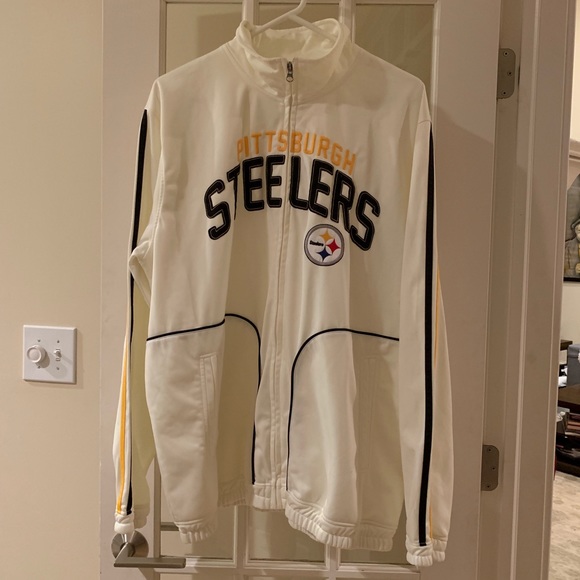 NFL Pittsburgh Steelers Athletic Jacket Sz XL - Picture 4 of 5